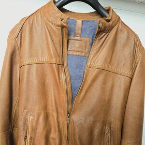 Massimo Dutti Leather Jacket